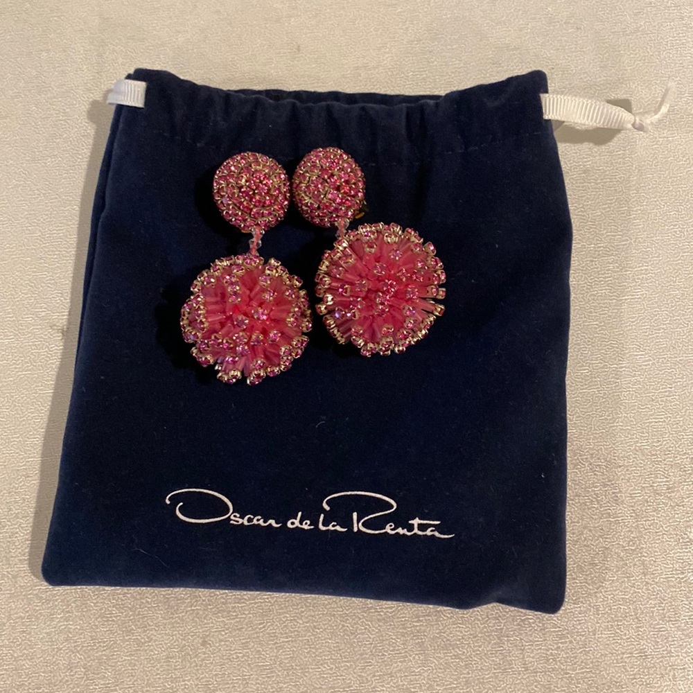 Oscar de la Renta earrings